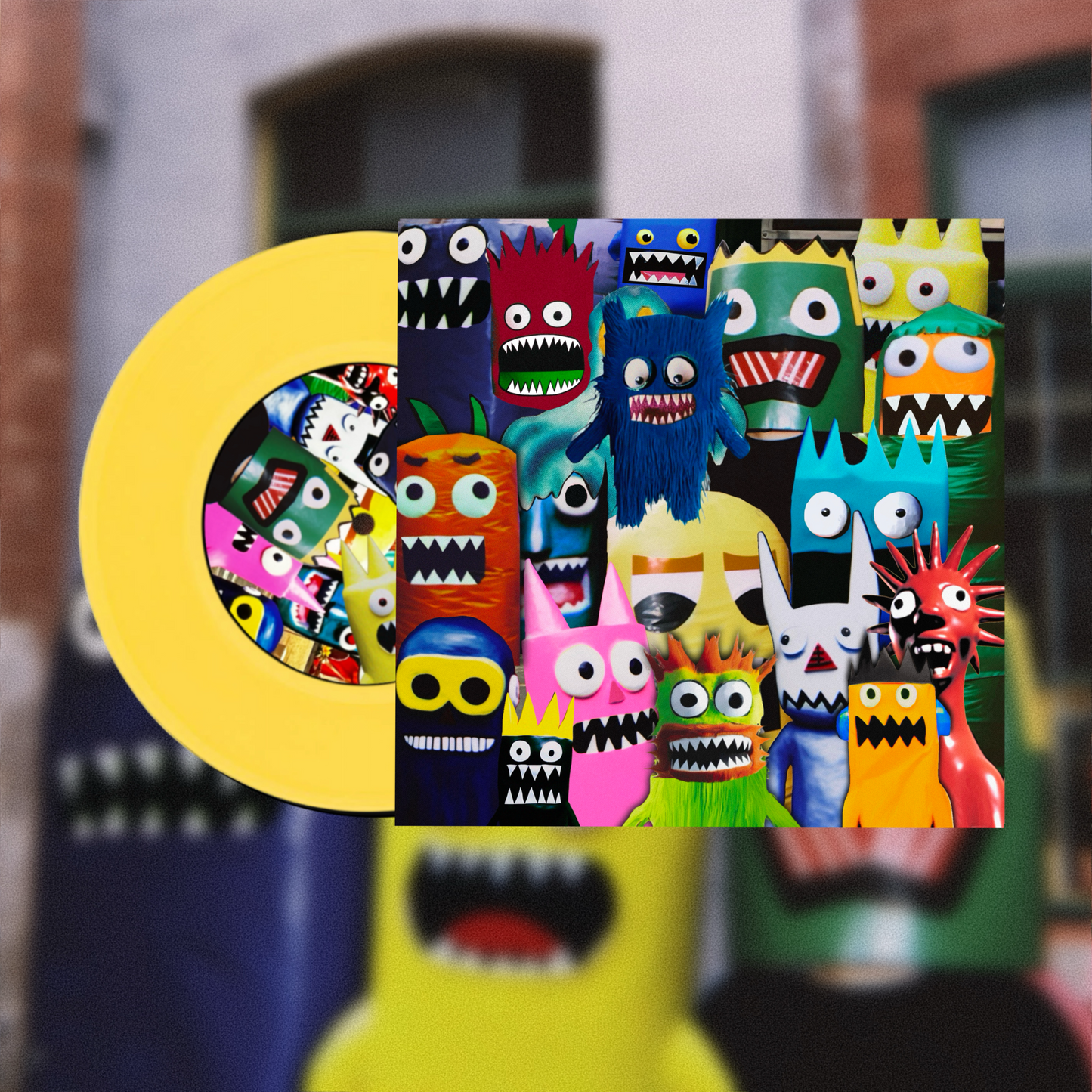 FBM, Cyborg9k, Nightmare Beach split 7” w/insert poster PRE-ORDER