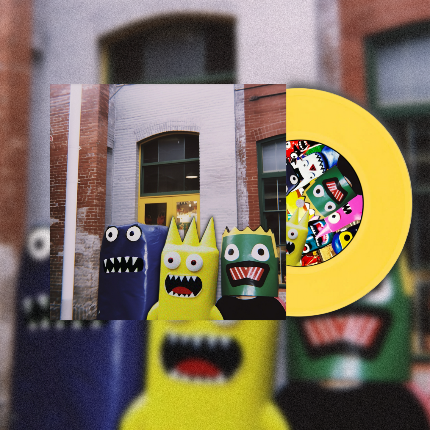 FBM, Cyborg9k, Nightmare Beach split 7” w/insert poster PRE-ORDER