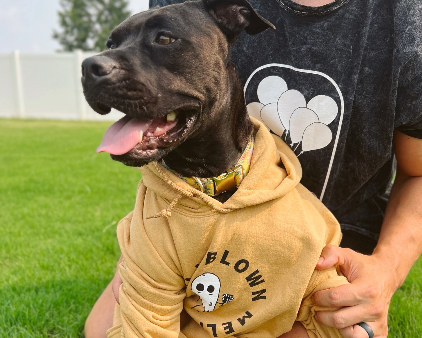 FBM Ghost logo hoodie